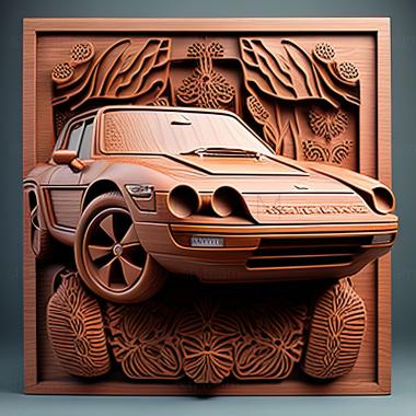 3D модель Порше 914 (STL)